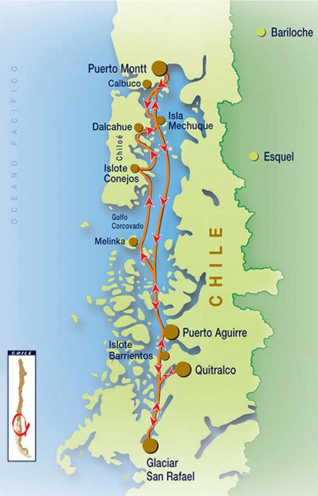 NAVEGANDO ENTRE GLACIARES: DESCUBRE EL SUR DE CHILE A BORDO DEL SKORPIOS II- SALIDA 21/11/25